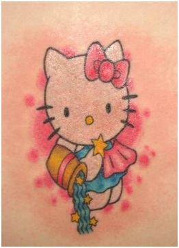 Hello, Kitty Kids Tattoo Ideas