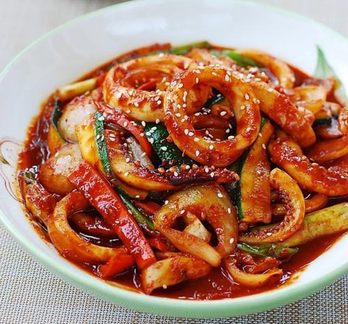 Korean Spicy Squid