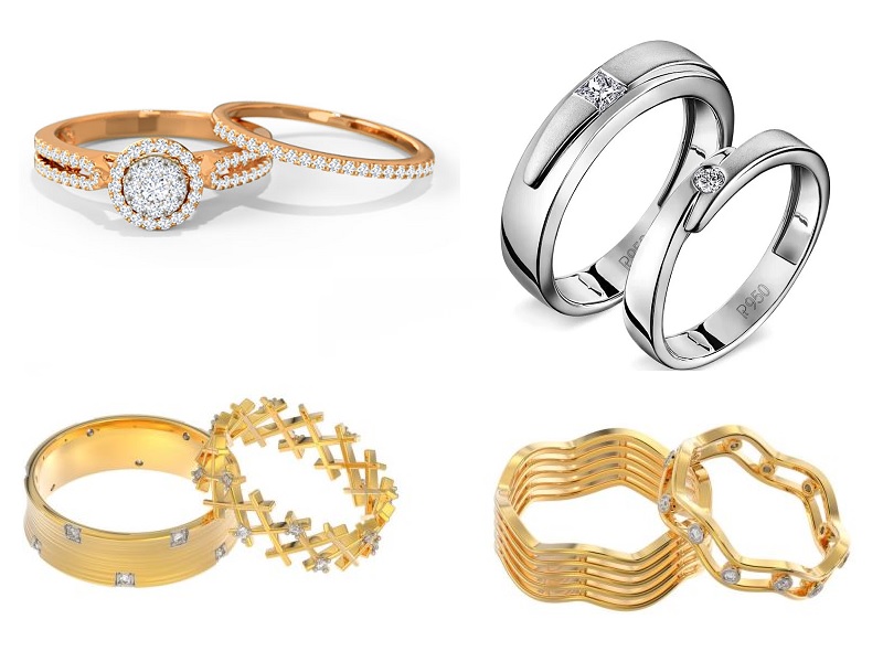 9 Beautiful Collection Of Diamond Rings For Couples