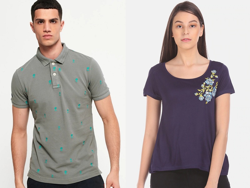 9 Beautiful Embroidered T Shirts For Men And Women