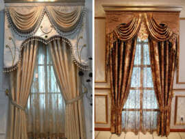 9 Beautiful and Attractive Luxury Curtain Designs