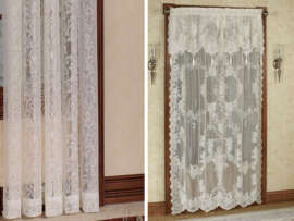 9 Beautiful and Stylish Lace Curtain Designs