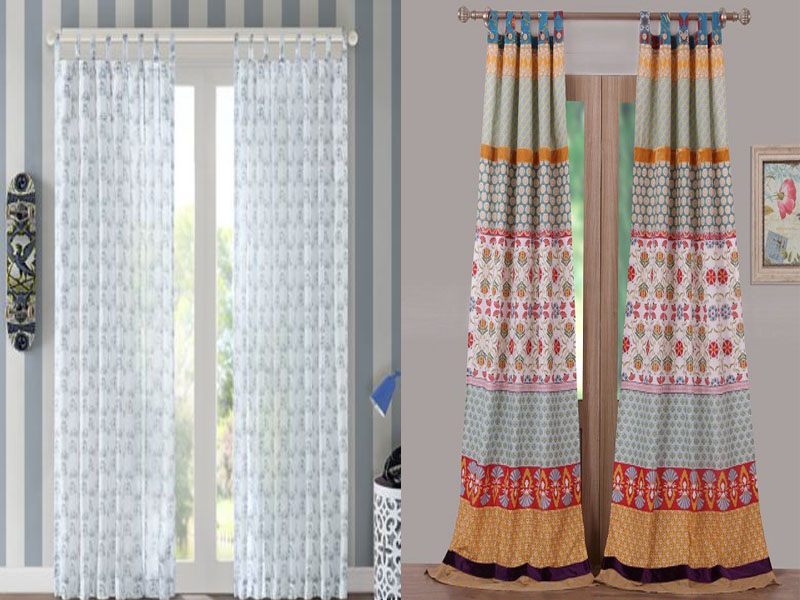 9 Fabulous Tab Top Curtain Designs For House