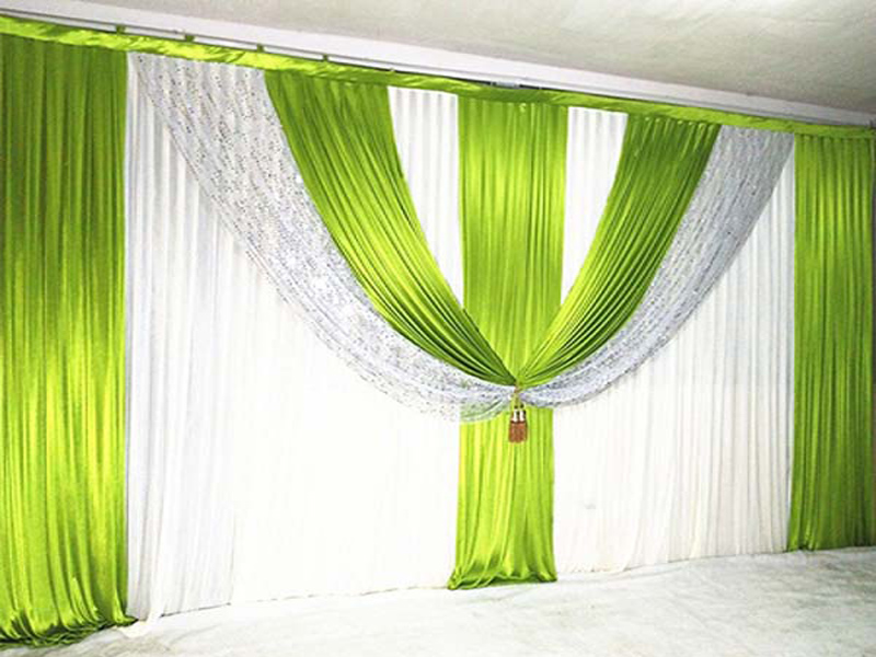 9 Gorgeous Green Curtain Designs For New House