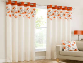 9 Pleasing Silk Curtain Designs For Home With Images