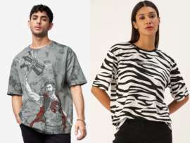 9 Stylish Models of Oversized T-Shirts for Gents and Ladies