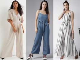 9 Trendy Models of Wide Leg Jumpsuits for Women in Fashion