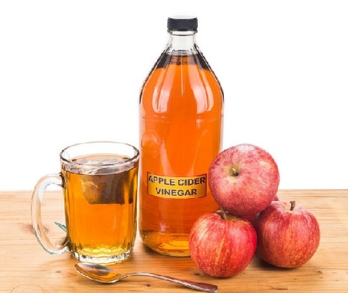 Apple Cider Vinegar for Dark Knees