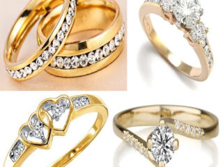 15 Beautiful Gold Engagement Rings for Him and Her