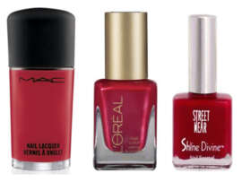 9 Beautiful and Cute Red Nail Polishes