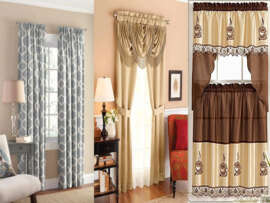 9 Beautiful and Modern Curtain Sets for Home