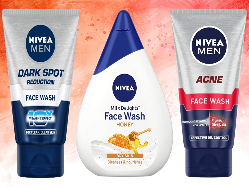 Best Nivea Face Washes In India