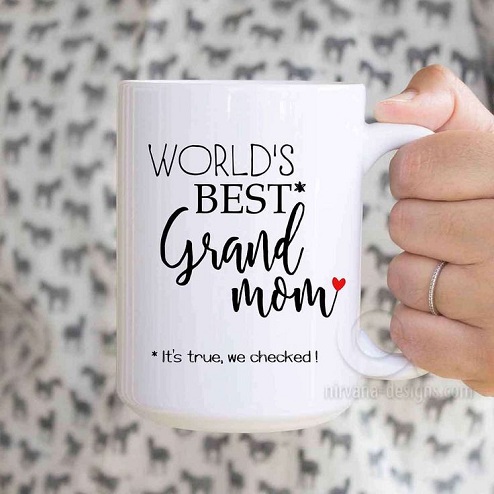 Best Grandmom Mug