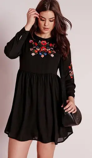 Buy Manaitri Girls MidiKnee Length Casual Dress BlackNetFrock67y  Online at Best Prices in India  JioMart