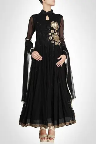 Buy online Black Net Fit  Flare Dress from western wear for Women by  Fashion2wear for 599 at 60 off  2023 Limeroadcom