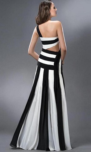 Black and White Classic Dress