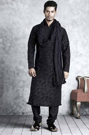 25 New Collection of Black Kurta Pajama Designs for Stylish Look