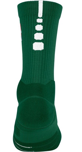 Branded Green Socks