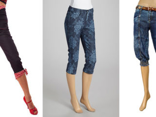 15 Latest Models of Capri Jeans For Womens In India