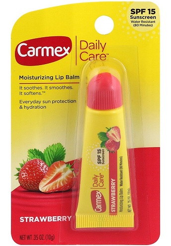 Carmex Daily Care Lip Balm with Strawberry and SPF