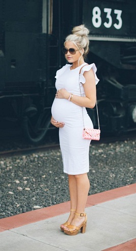Casual Maternity Frock