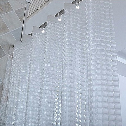 Checkered Shower Curtains