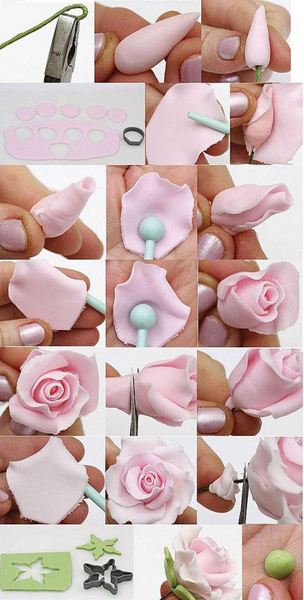 Clay Craft Flowers