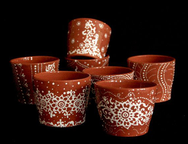 Clay Craft Tea Cups