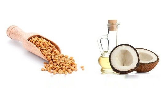 Coconut Oil and Fenugreek Seeds