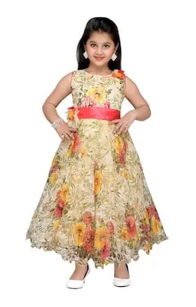 Asharungarments Girls MaxiFull Length Party Dress Price in India  Buy  Asharungarments Girls MaxiFull Length Party Dress online at Flipkartcom