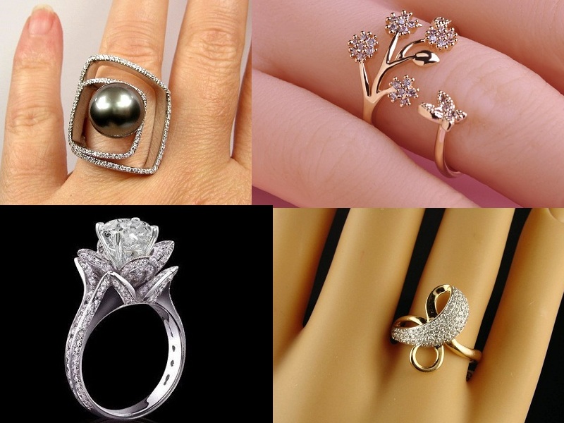Designer Diamond Rings 9 New And Beautiful Designs For Women