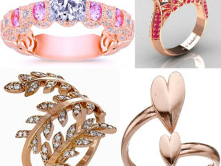 9 Beautiful Designs of Rose Gold Rings for Special Occasions