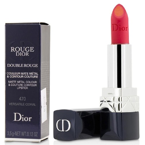 Dior Rouge Matte Metal Color 470 Versatile Coral