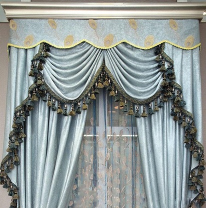 designer door curtains