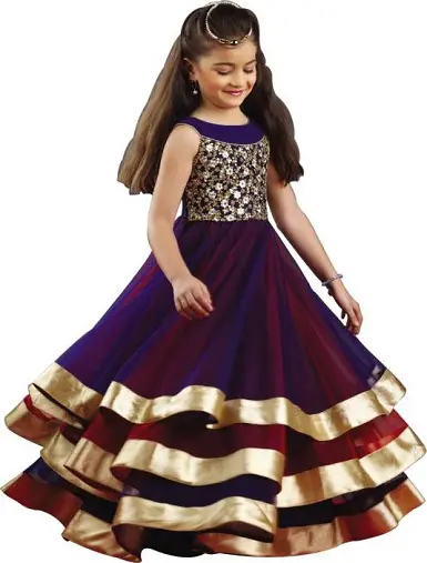 Birthday Party Dress Gown for 6 months to 15 years girl