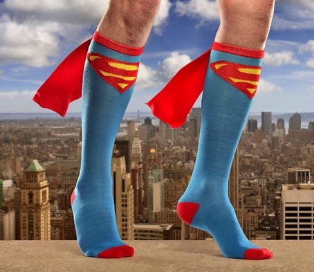 Fancy Superman Socks