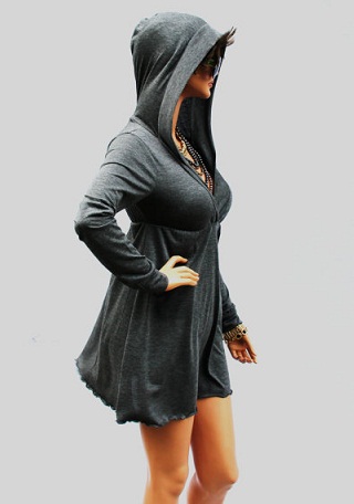 Fantasy Hooded Cape Dress