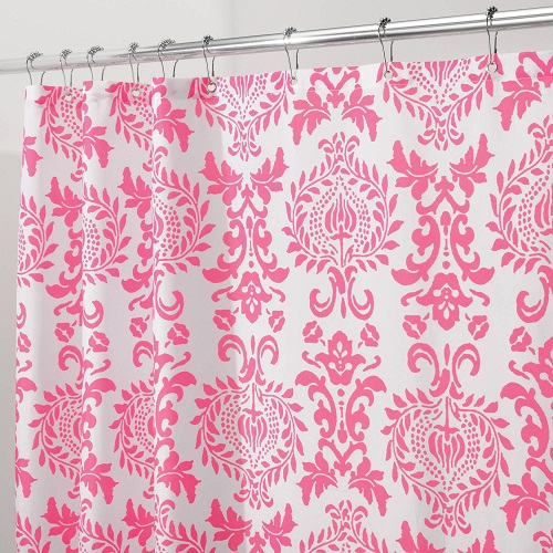 Floral Interwoven Shower Curtain