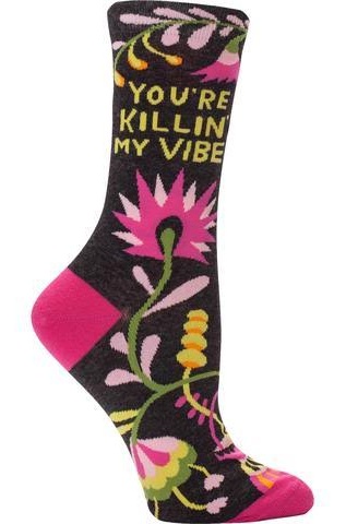 Floral Funny Socks