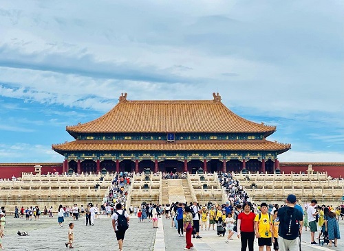 Forbidden City - famous tourist spot in china