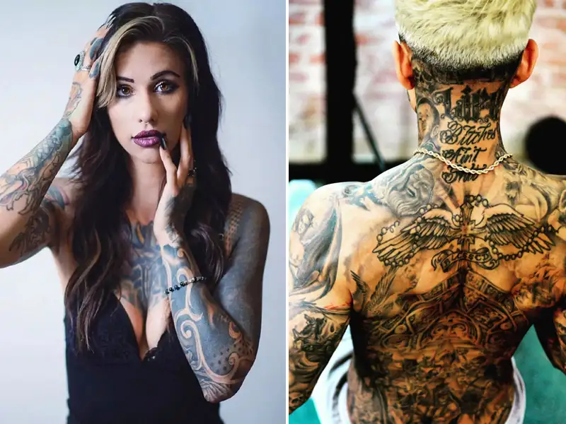 10+ Full-Body Tattoo Designs For Men And Women