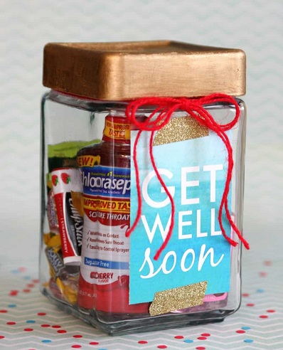 Get Well Soon Medicinal Jar