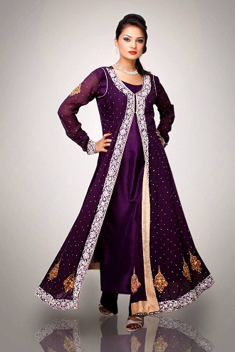Gown Style Pakistani Frocks