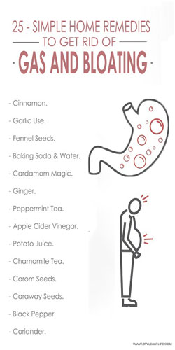 Home Remedies for Gas in Stomach