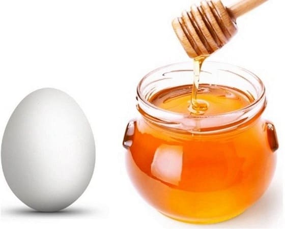 Honey and Egg Hair Mask