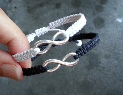 Infinity Bracelet Set for Couple