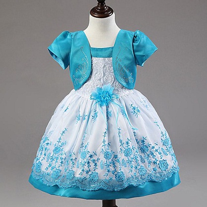 Jacket Style Frock for Baby