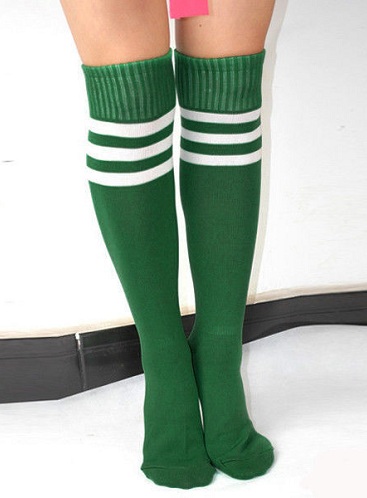 Long Green Socks