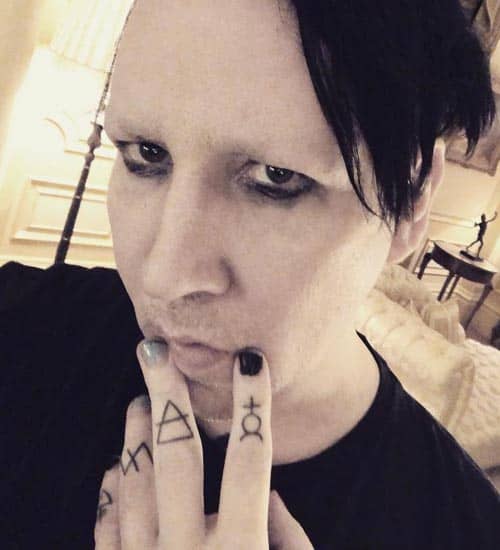 Marilyn Manson without Makeup 2