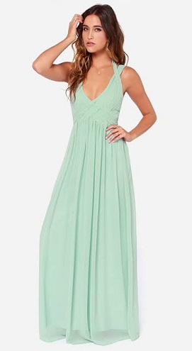 Maxi Green Dress